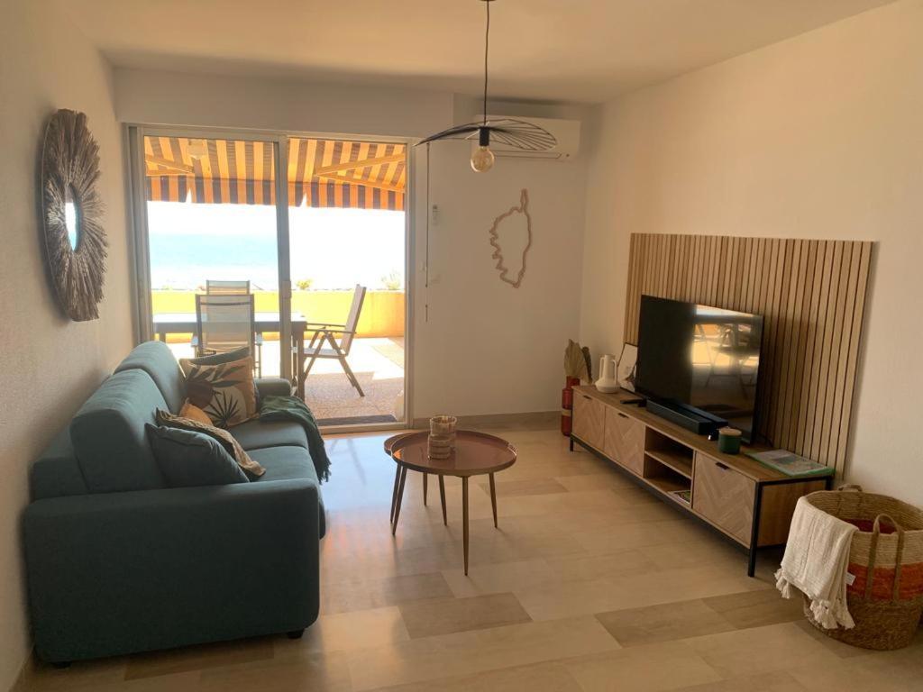 Marinella, Vue Mer Panoramique, Superbe T2 Plage A 150 M アジャクシオ エクステリア 写真